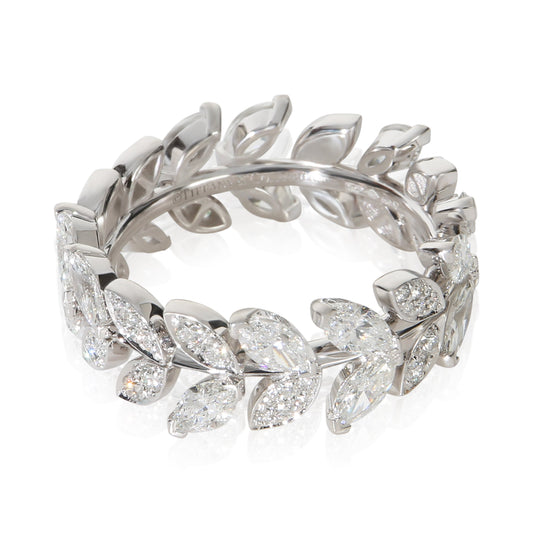 Platinum Diamond Victoria Vine Ring