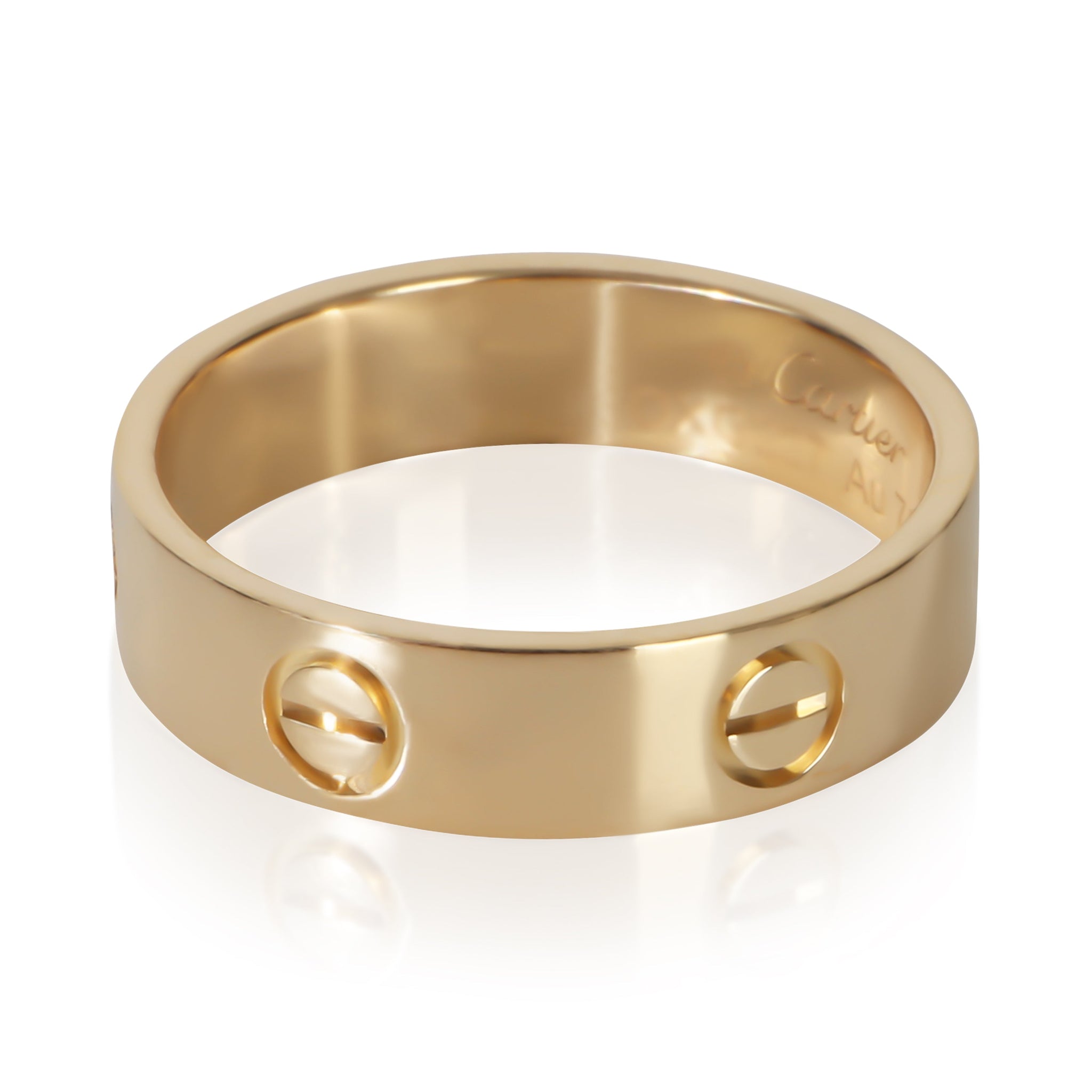 Yellow Gold  Love Ring