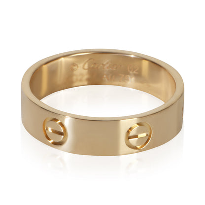 Yellow Gold  Love Ring