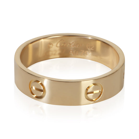 Yellow Gold  Love Ring
