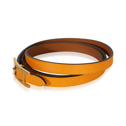 Gold-Plated  Behapi Triple Tour Bracelet