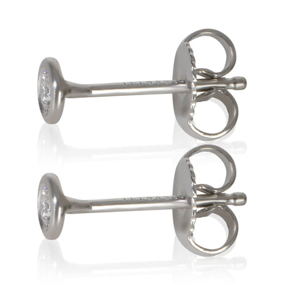 Platinum Diamond Elsa Peretti Diamond By The Yard Earrings