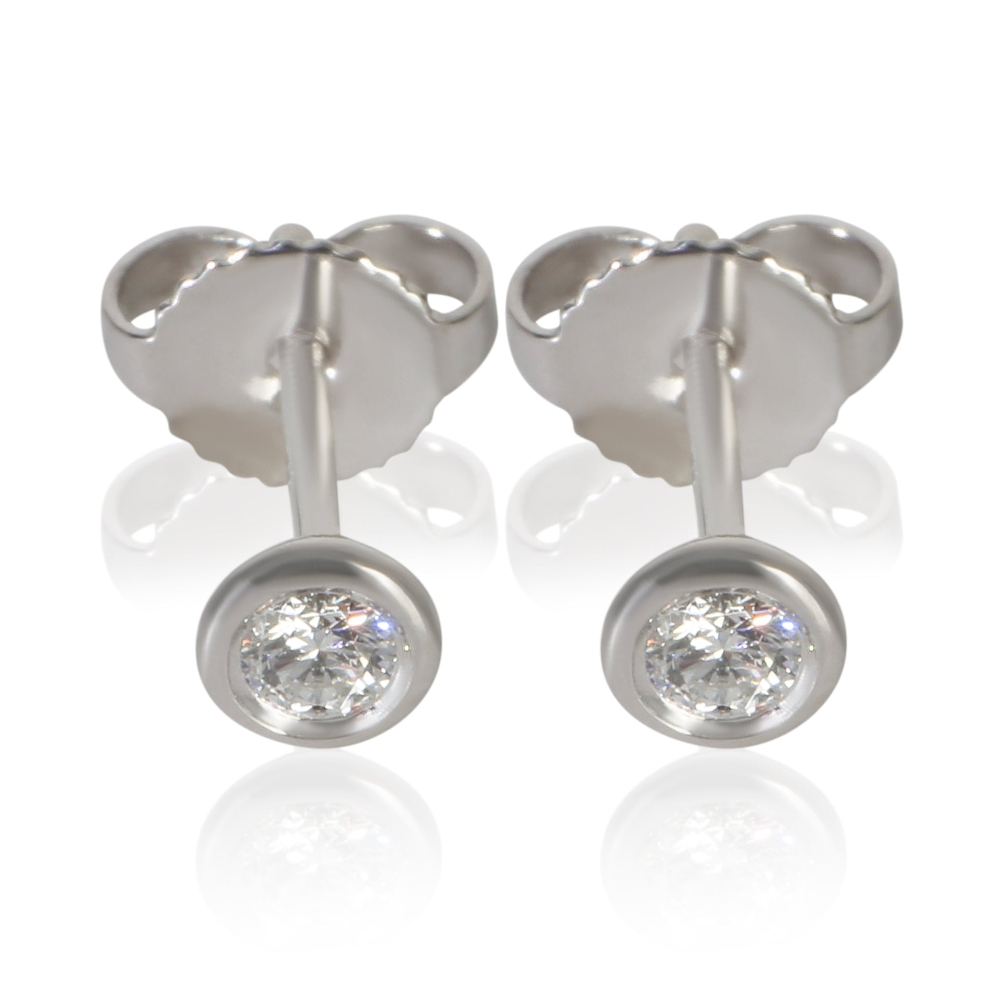 Platinum Diamond Elsa Peretti Diamond By The Yard Earrings