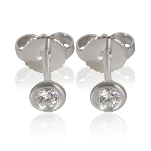 Platinum Diamond Elsa Peretti Diamond By The Yard Earrings