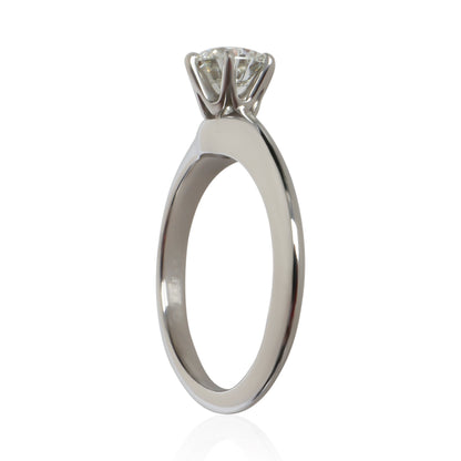 0.82 ct Round Brilliant Diamond Engagement Ring