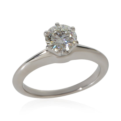 0.82 ct Round Brilliant Diamond Engagement Ring