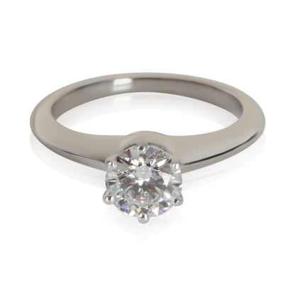 0.82 ct Round Brilliant Diamond Engagement Ring