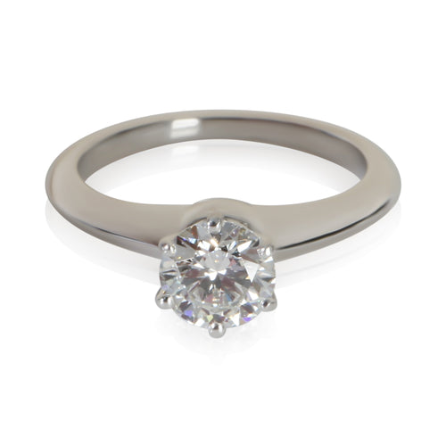 0.82 ct Round Brilliant Diamond Engagement Ring
