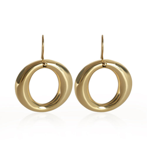 Yellow Gold  Elsa Peretti Sevillana Earrings