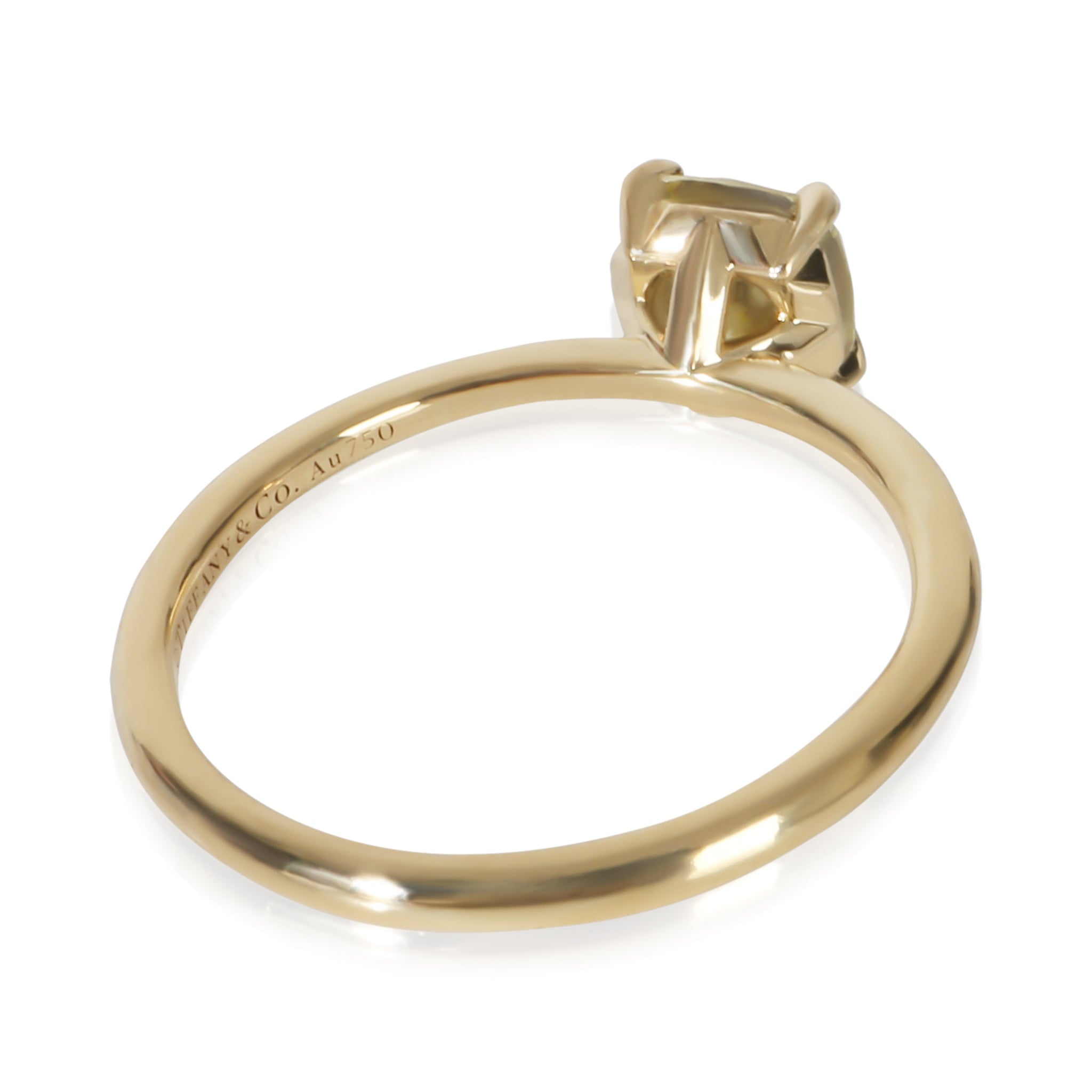 0.79 ct Cushion Diamond Tiffany True Engagement Ring