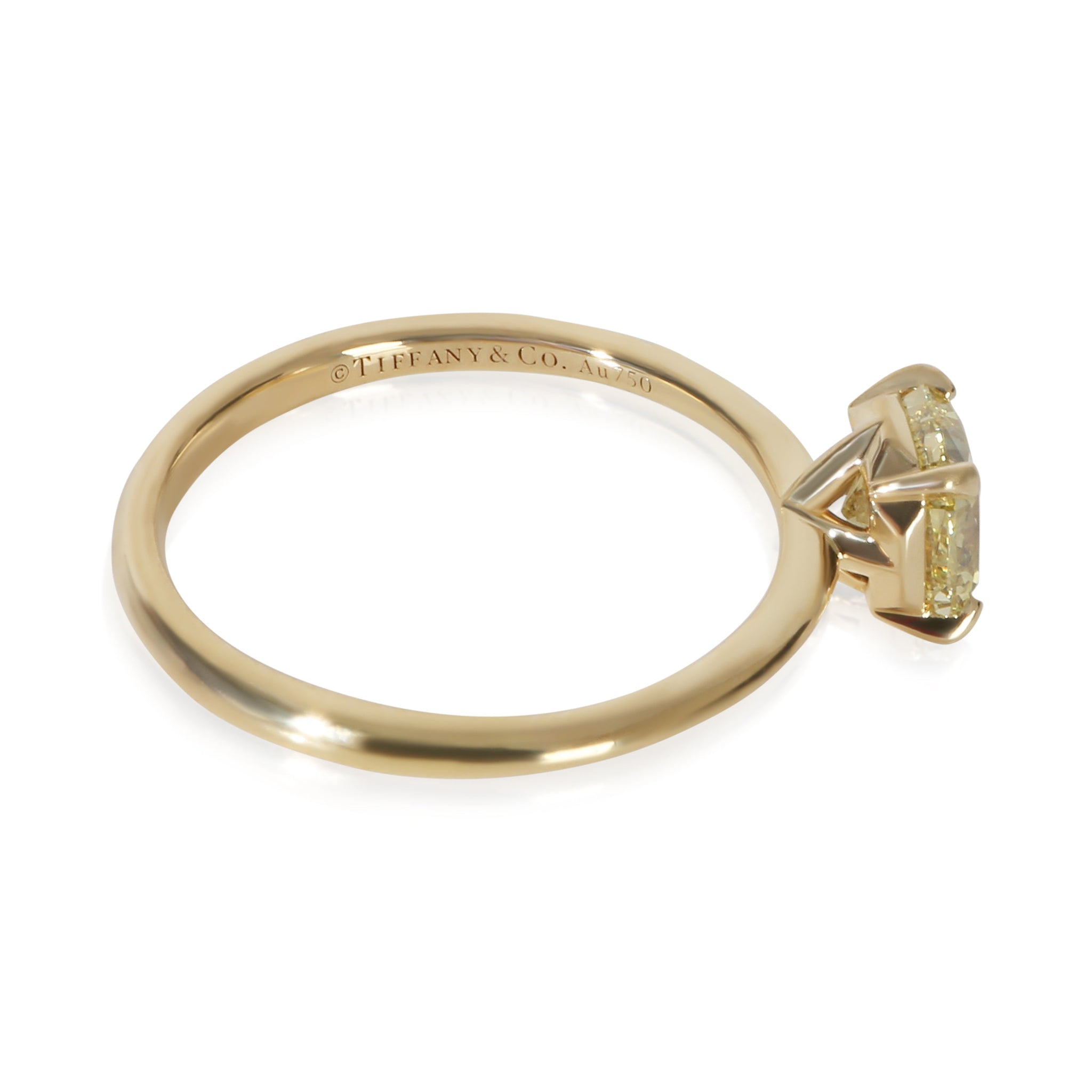 0.79 ct Cushion Diamond Tiffany True Engagement Ring