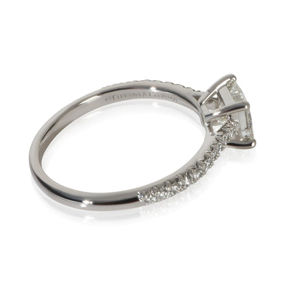 0.74 ct Princess Diamond Novo Engagement Ring