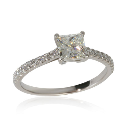 0.74 ct Princess Diamond Novo Engagement Ring