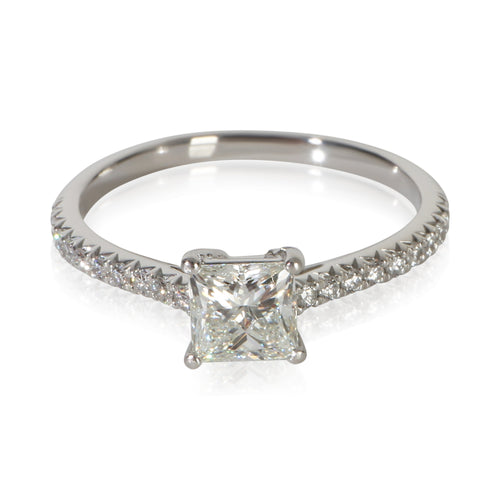 0.74 ct Princess Diamond Novo Engagement Ring