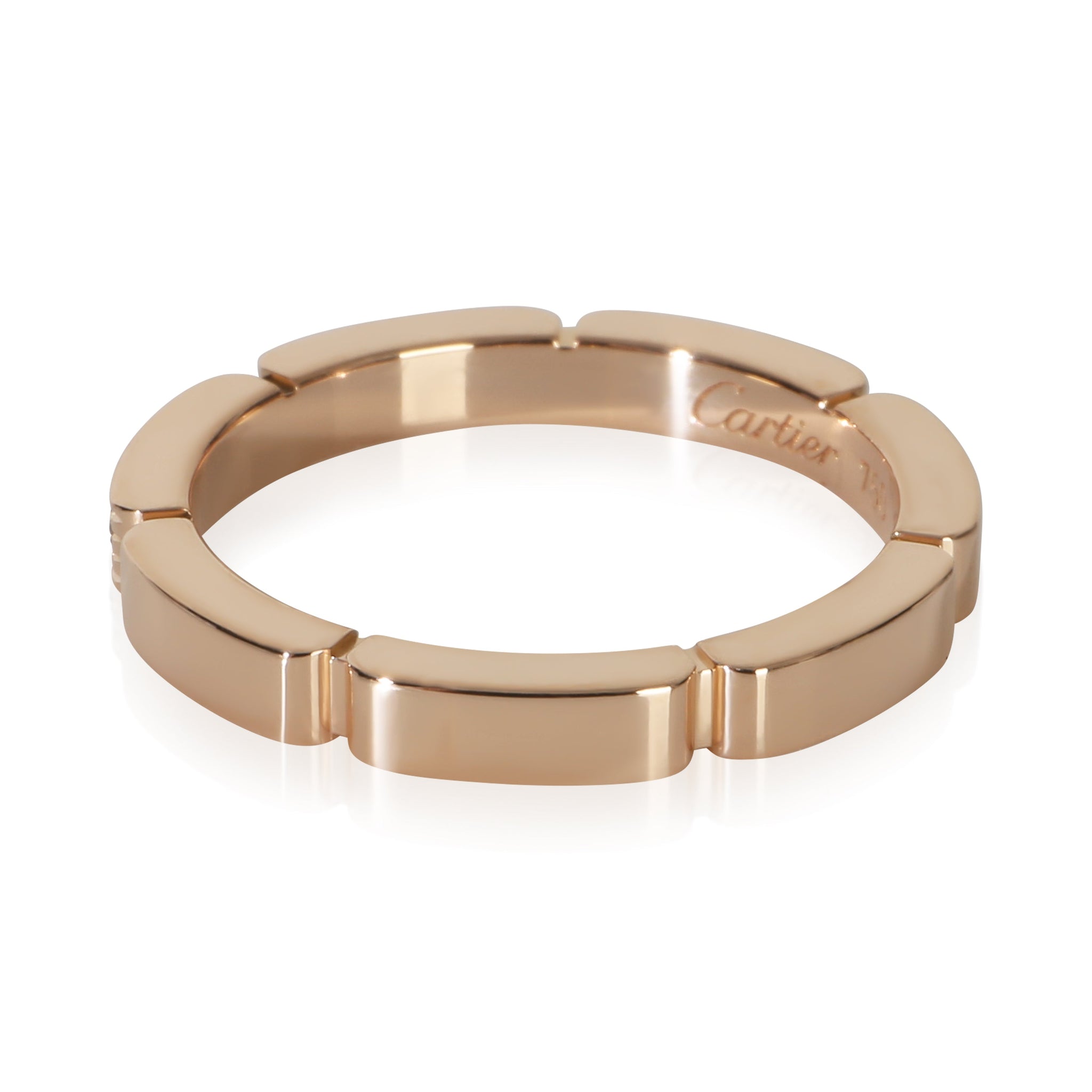 Rose Gold Diamond Maillon Panthere Band