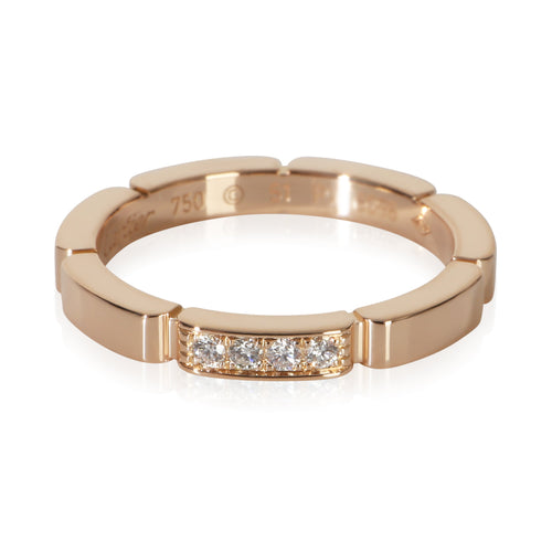 Rose Gold Diamond Maillon Panthere Band