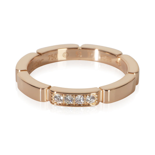 Rose Gold Diamond Maillon Panthere Band