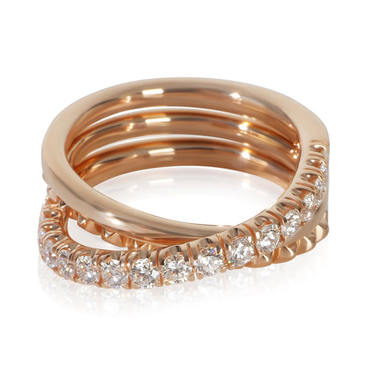 Rose Gold Diamond Etincelle Ring