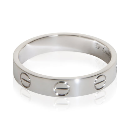 White Gold Small Model Love Ring