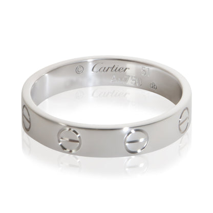 White Gold Small Model Love Ring