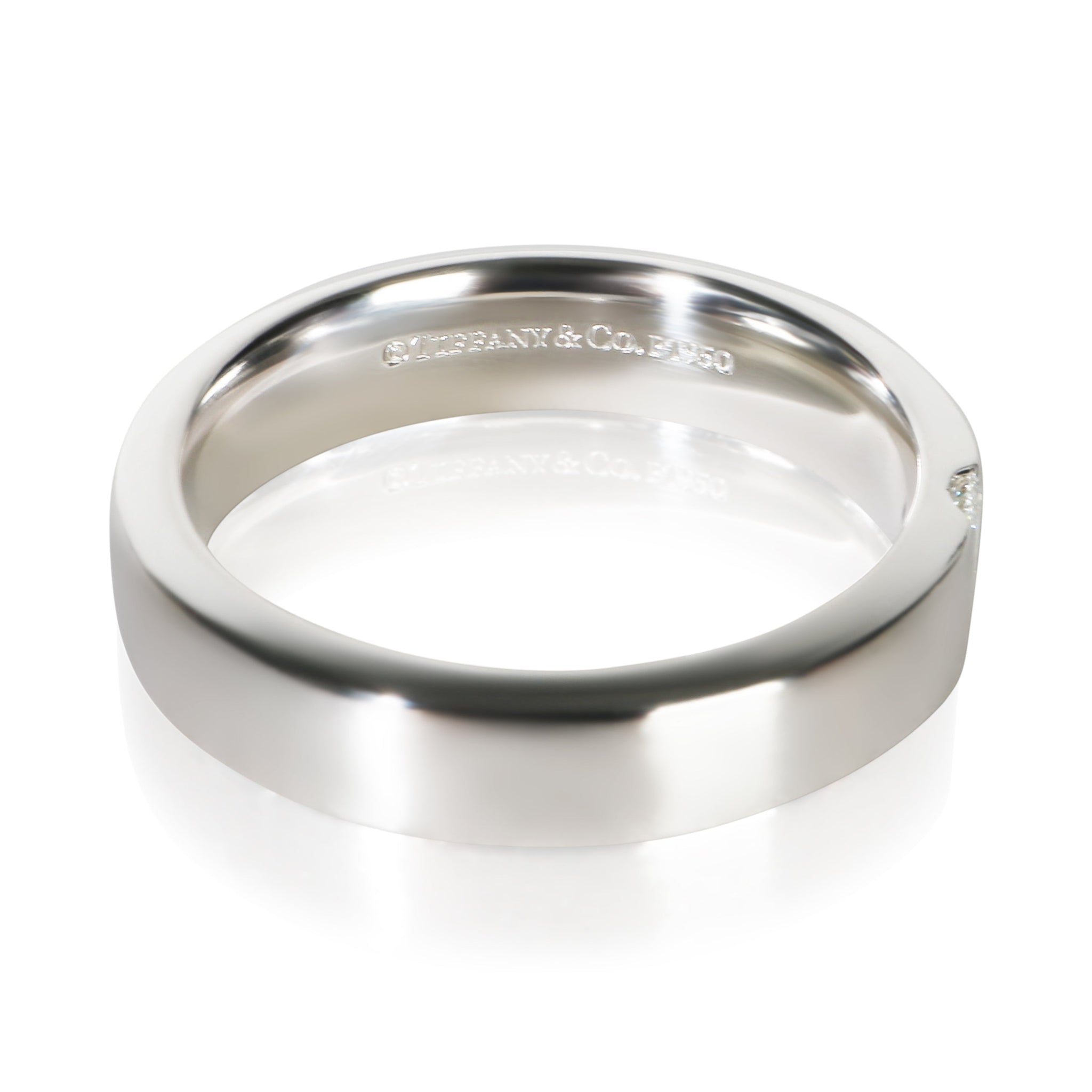 Platinum Diamond Charles Tiffany Band