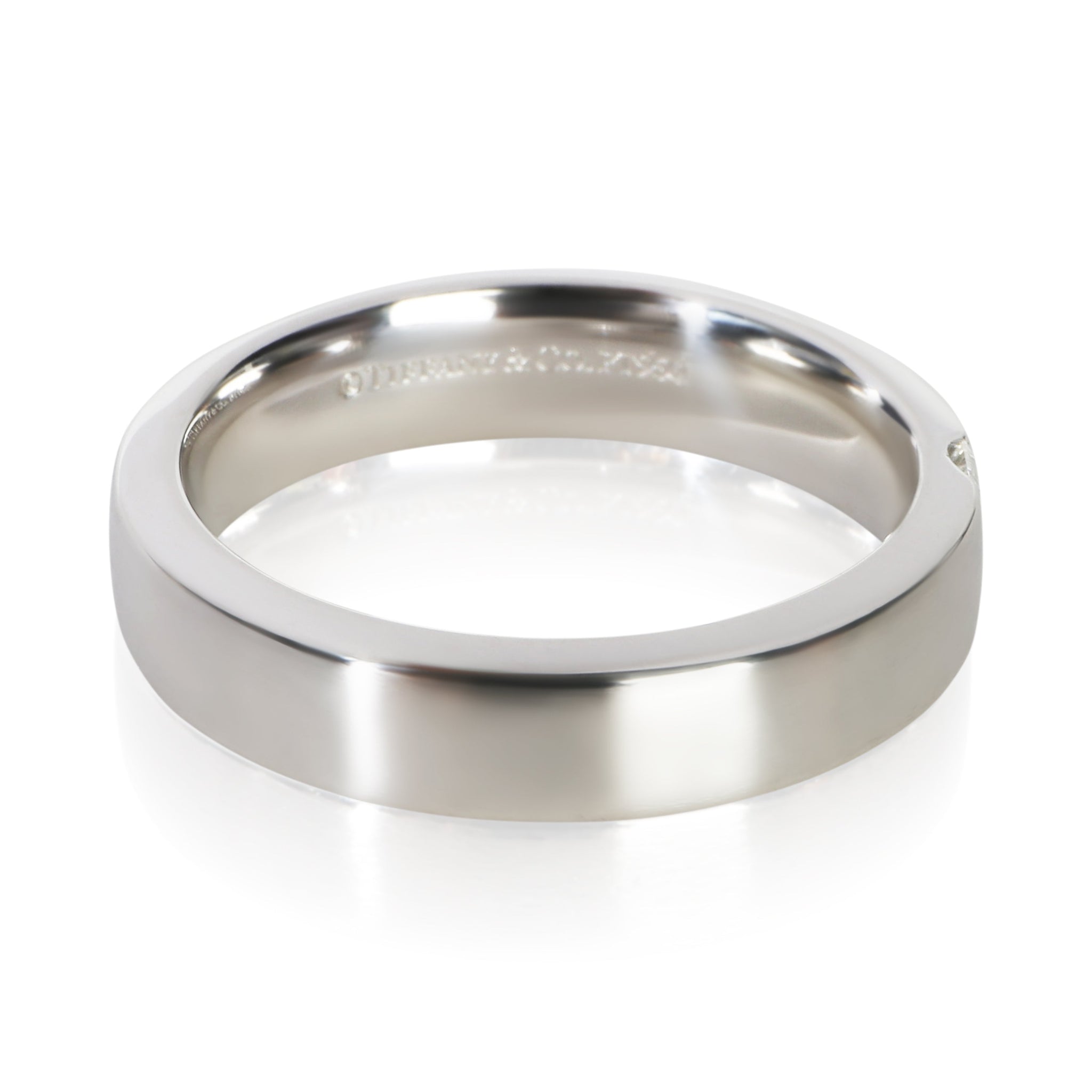 Platinum Diamond Charles Tiffany Band