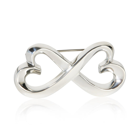 Sterling Silver Paloma Picasso Loving Heart Brooch