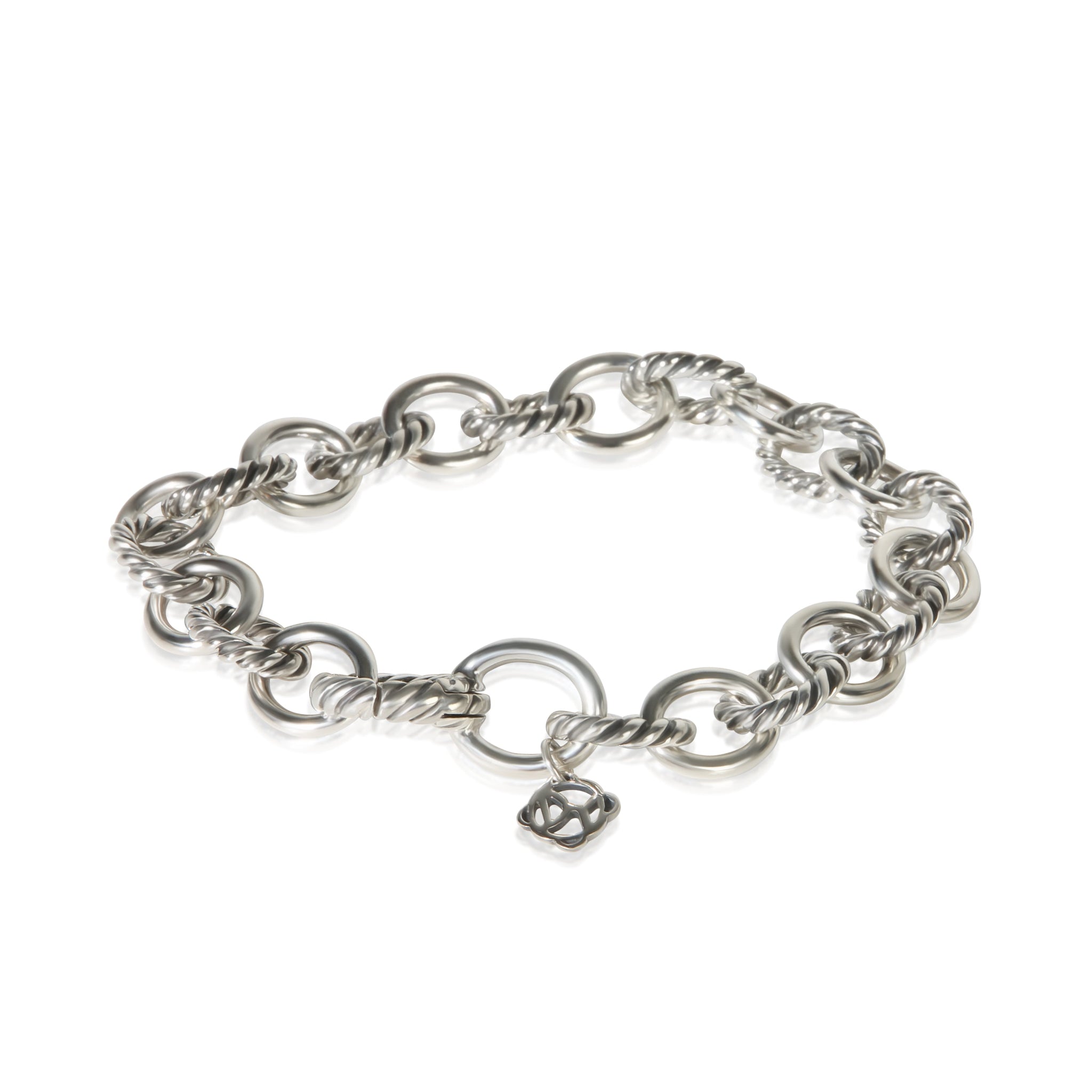 Sterling Silver Oval Link Bracelet