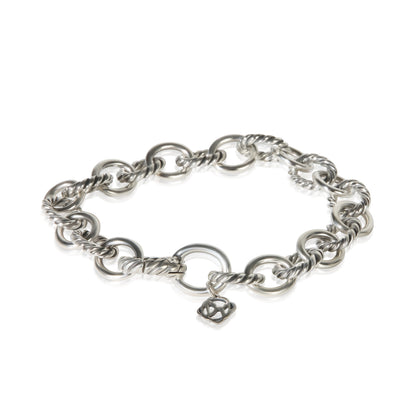 Sterling Silver Oval Link Bracelet