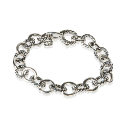 Sterling Silver Oval Link Bracelet
