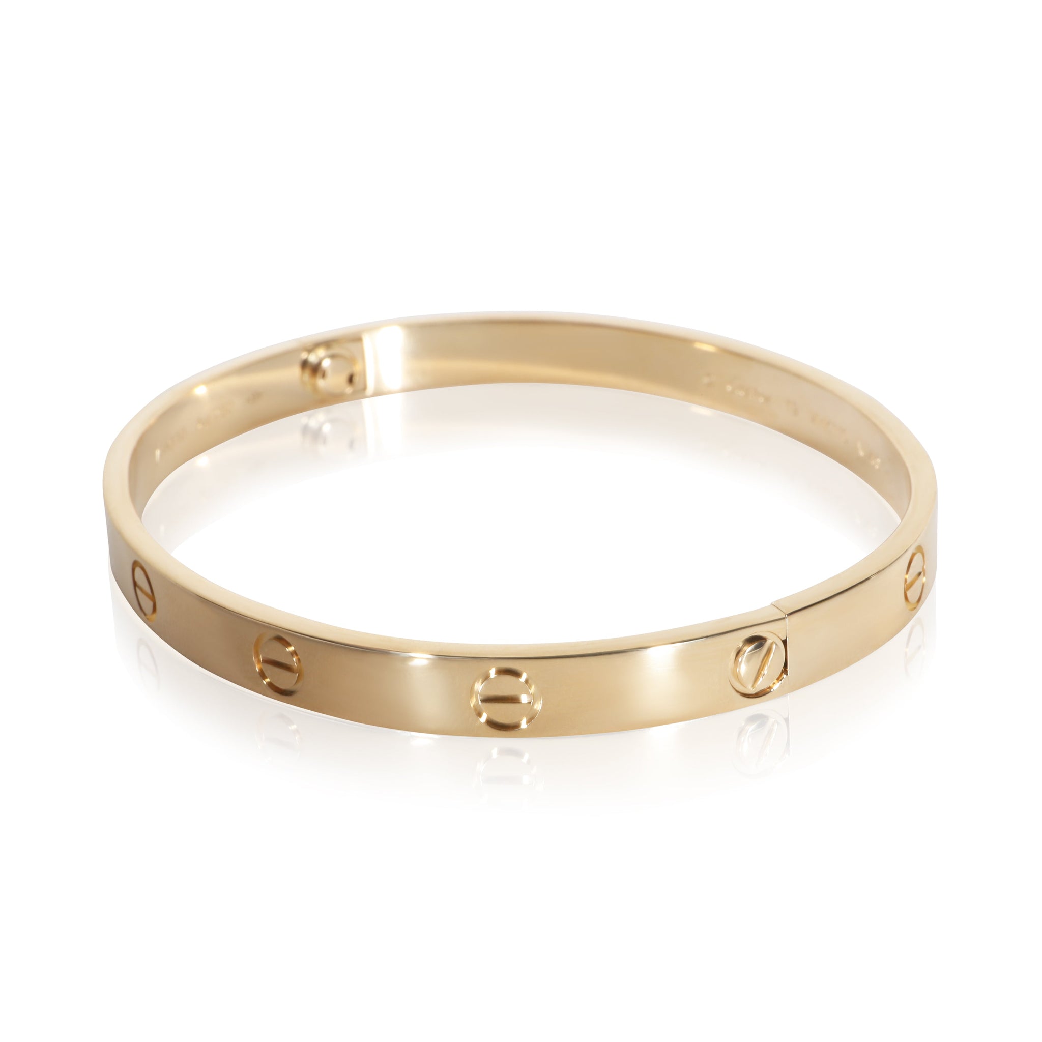 Yellow Gold Love Bracelet