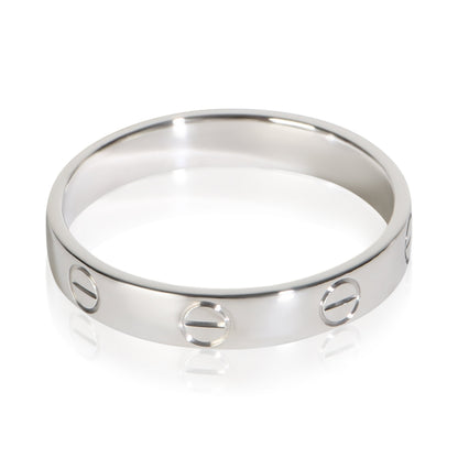 White Gold Small Model Love Ring
