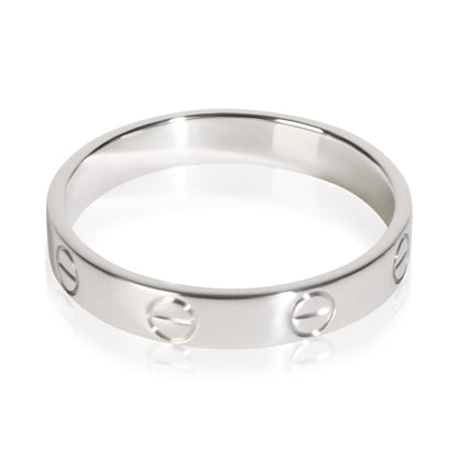 White Gold Small Model Love Ring