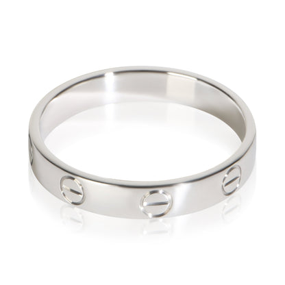 White Gold Small Model Love Ring