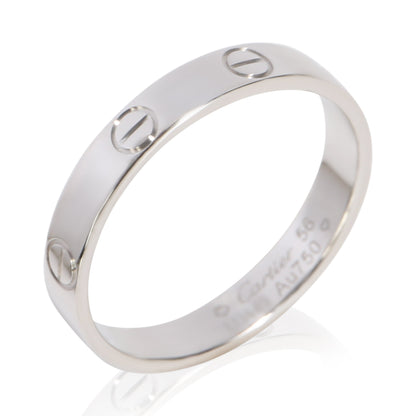 White Gold Small Model Love Ring