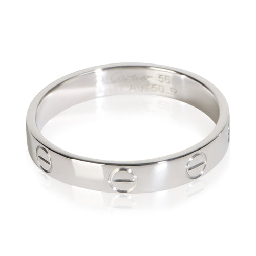 White Gold Small Model Love Ring