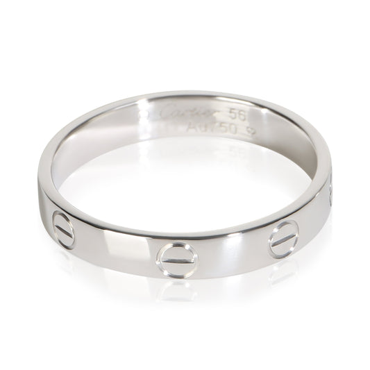 White Gold Small Model Love Ring
