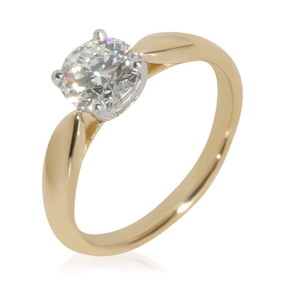0.77 ct Round Brilliant Diamond Harmony Engagement Ring