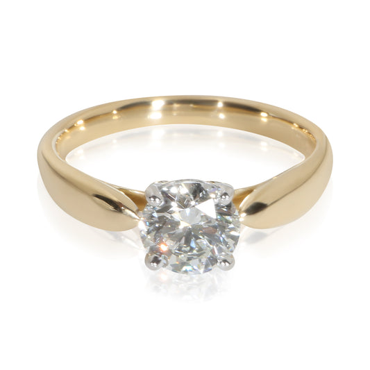 0.77 ct Round Brilliant Diamond Harmony Engagement Ring