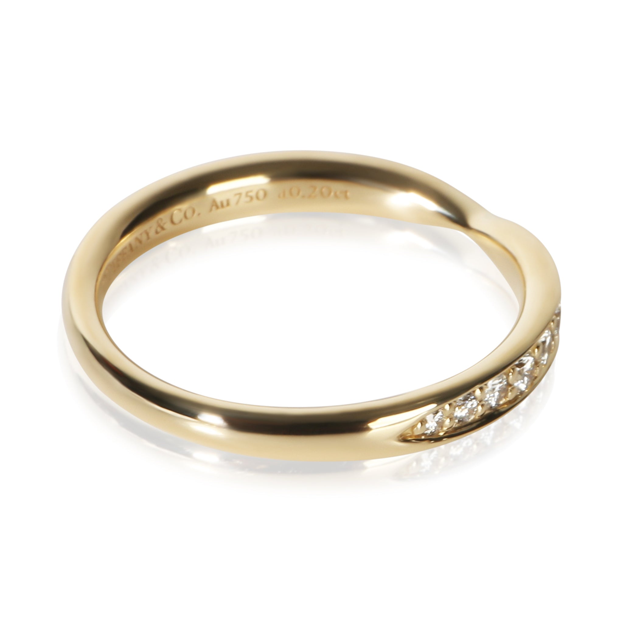 Yellow Gold Diamond Harmony Band