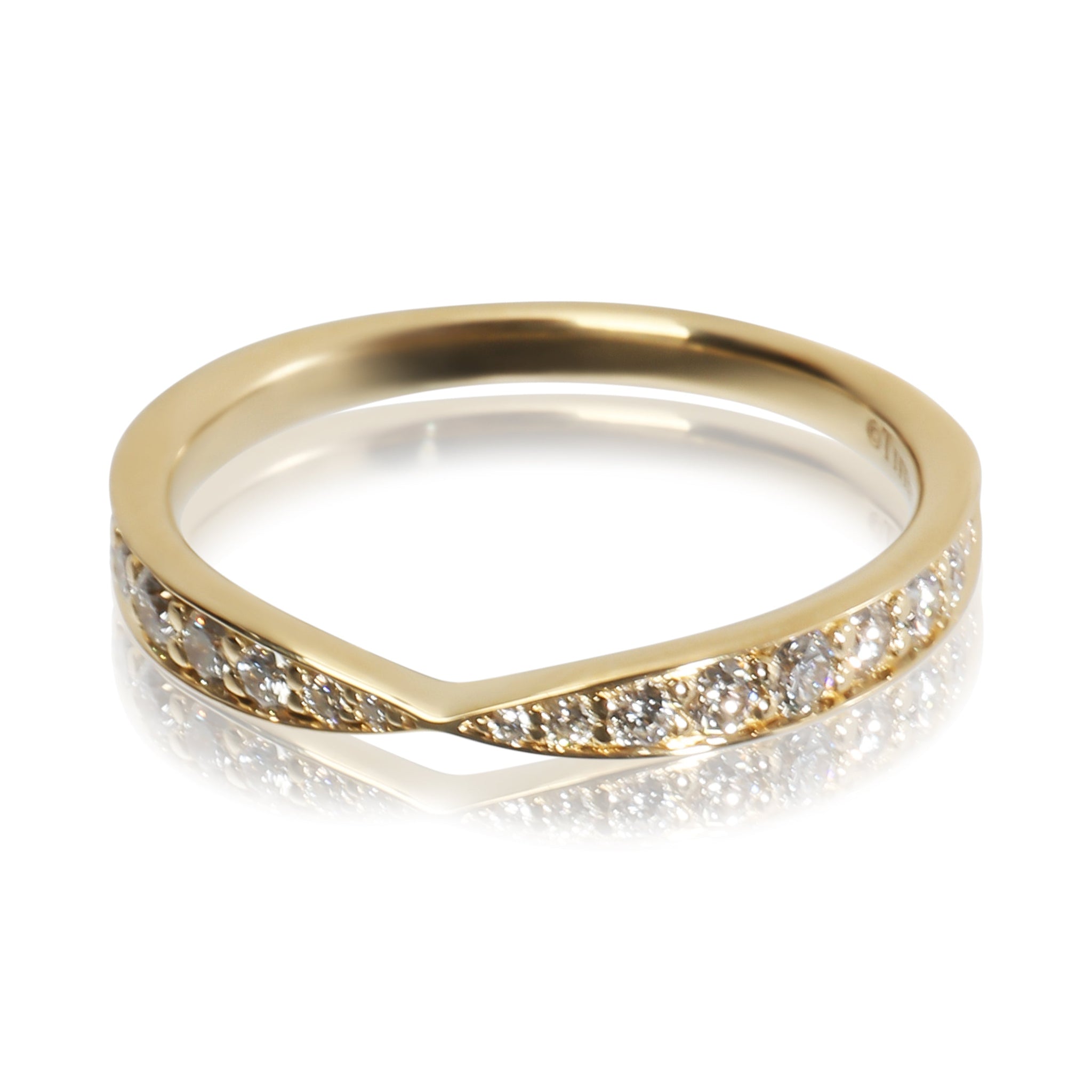 Yellow Gold Diamond Harmony Band
