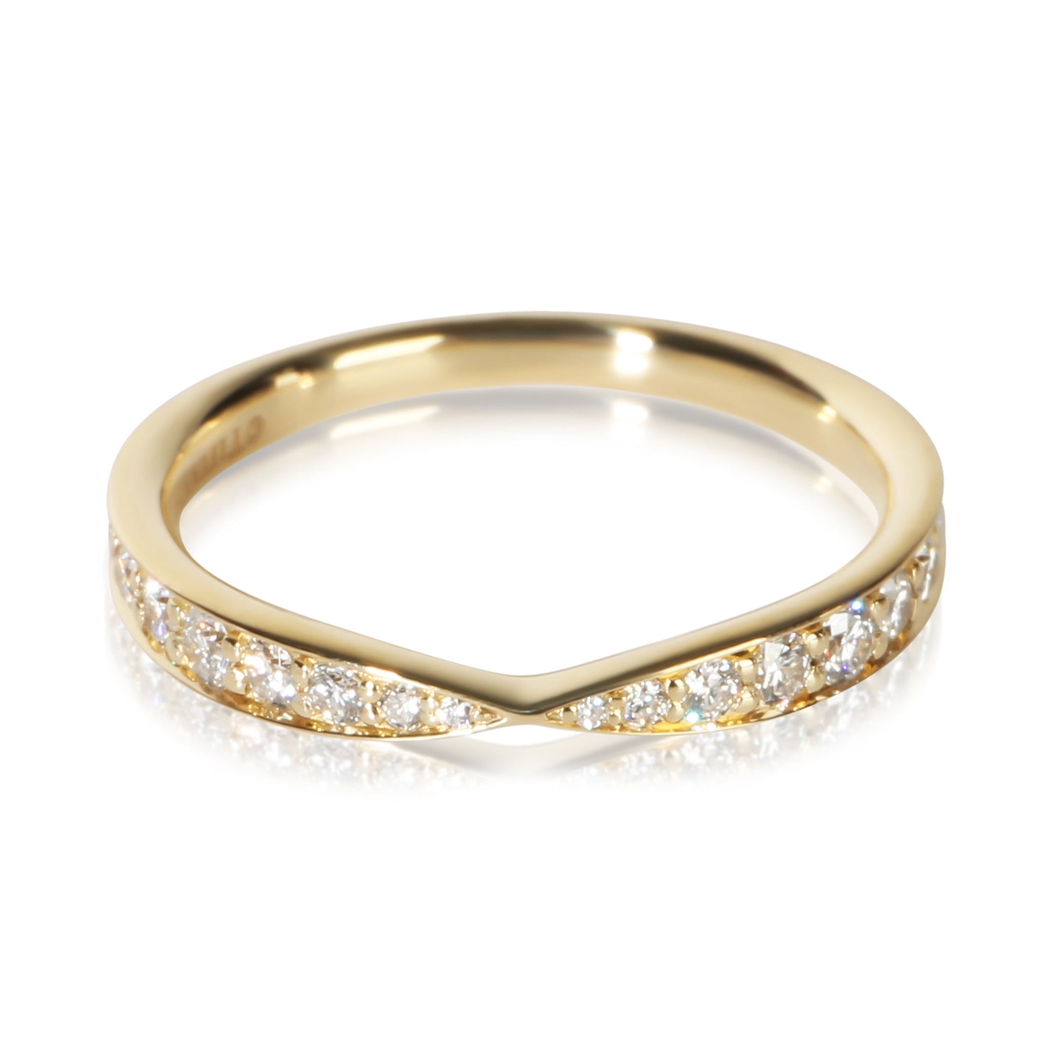 Yellow Gold Diamond Harmony Band