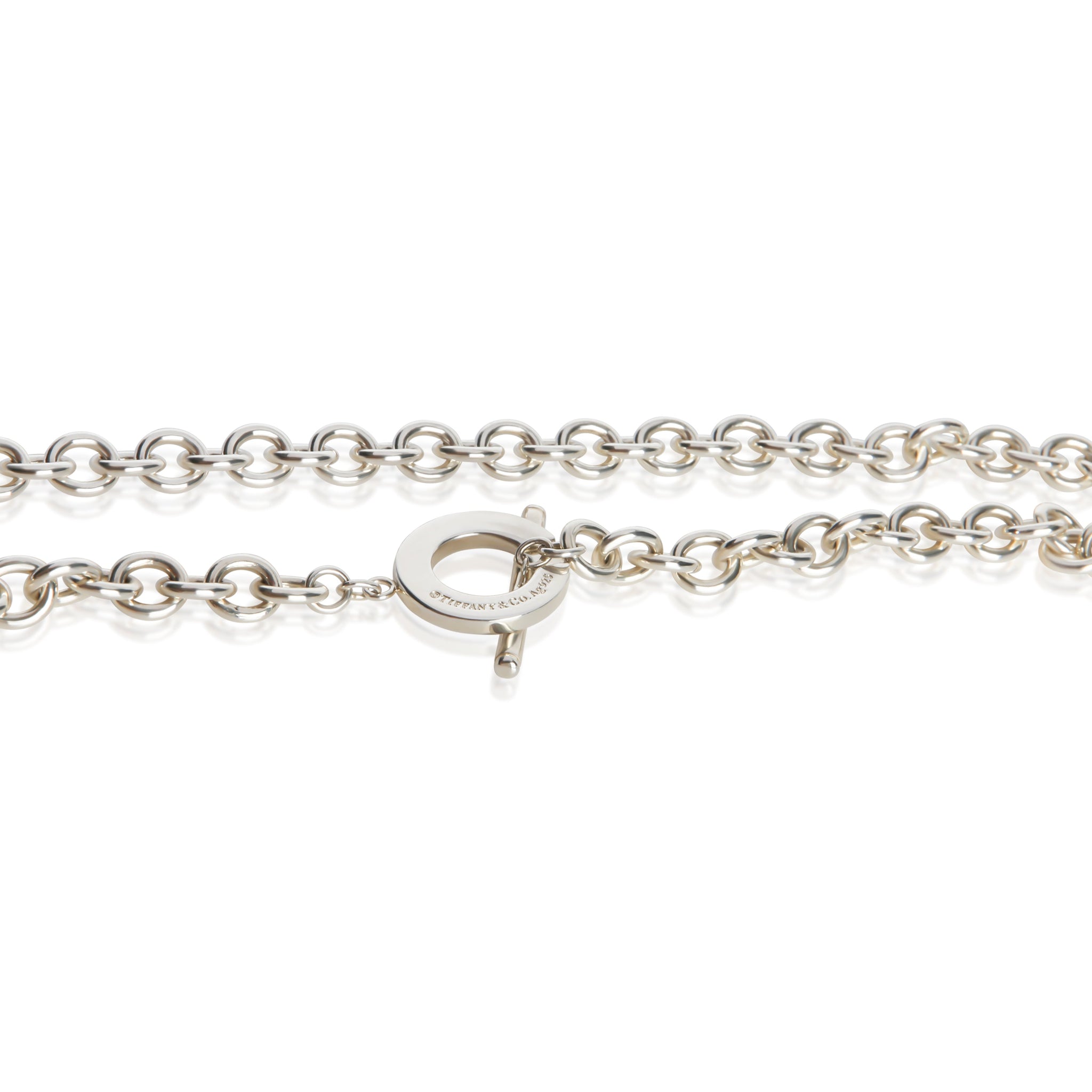 Sterling Silver Toggle Necklace