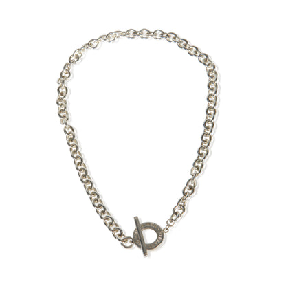 Sterling Silver Toggle Necklace