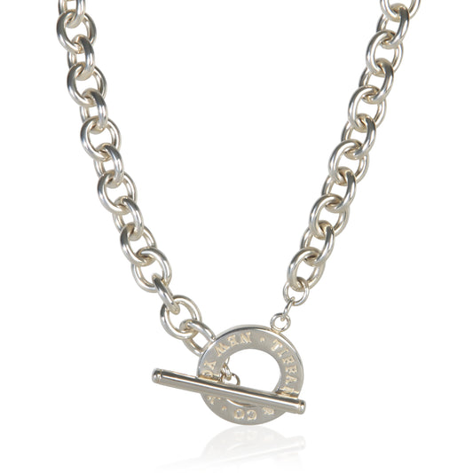 Sterling Silver Toggle Necklace