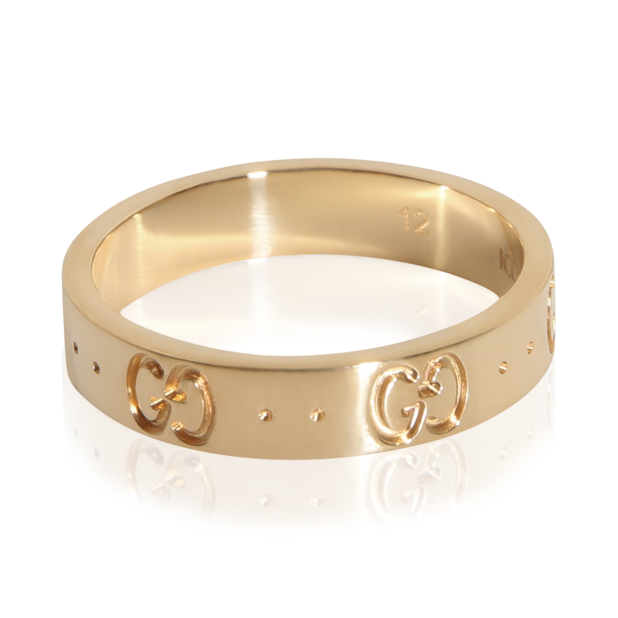 Yellow Gold Icon Ring