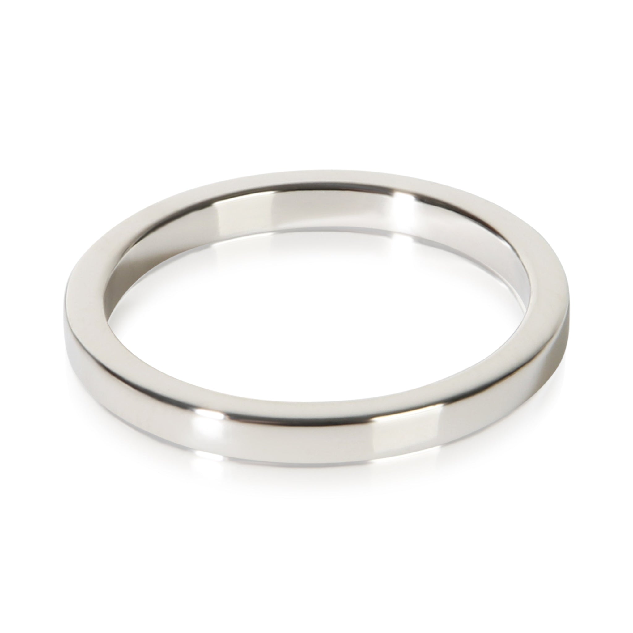 Platinum 2mm Flat Band