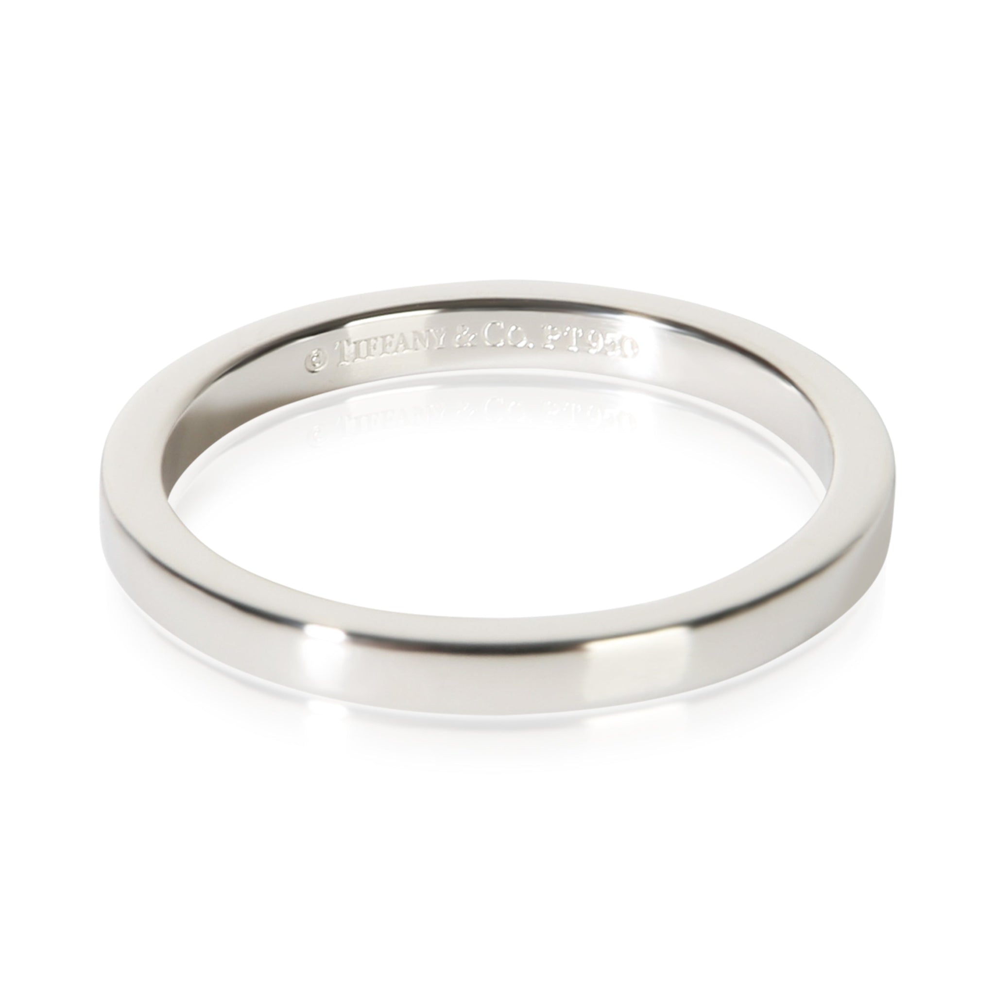 Platinum 2mm Flat Band