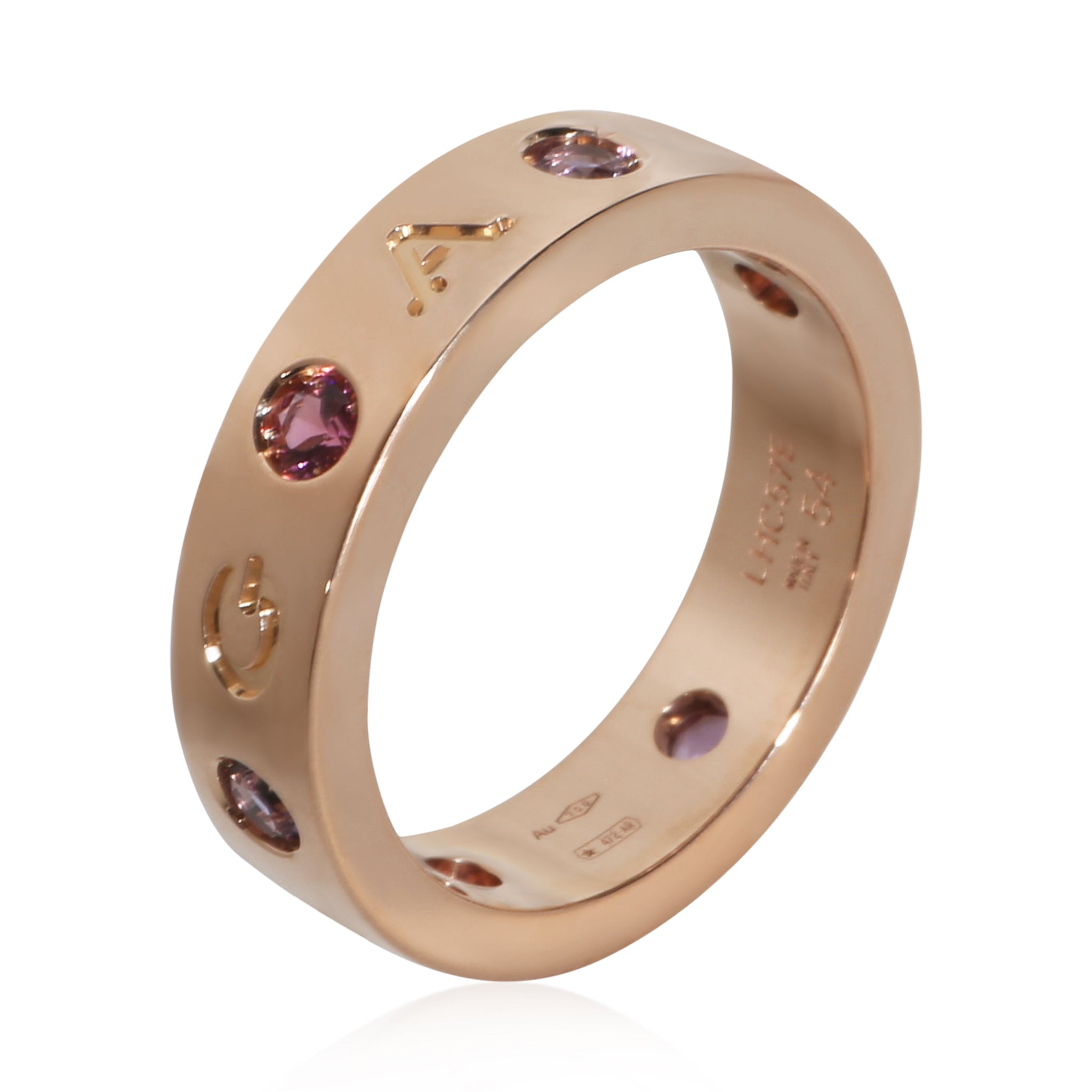 Rose Gold Tourmaline and Amethyst Roman Sorbet Ring