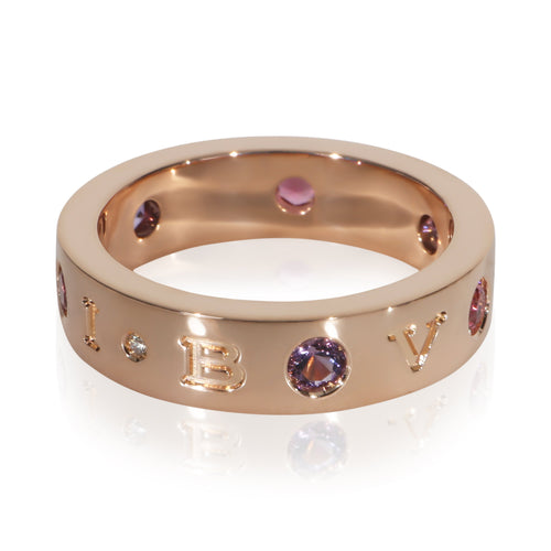 Rose Gold Tourmaline and Amethyst Roman Sorbet Ring